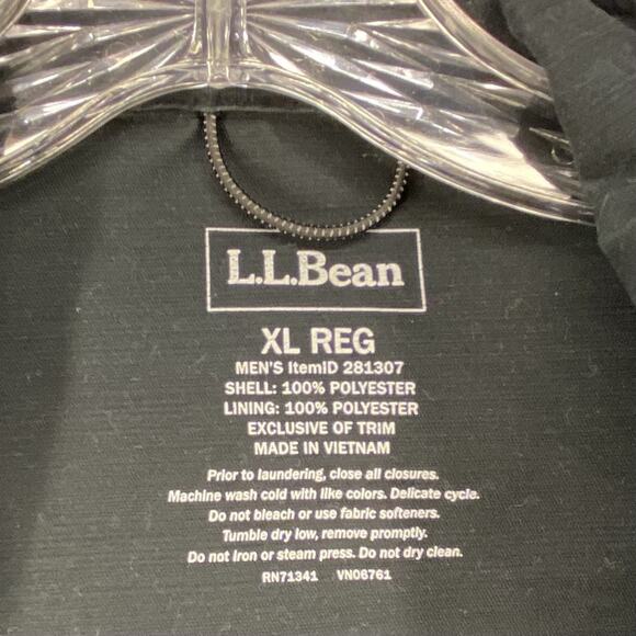 🖤 L.L. Bean Lightweight Full Zip Windbreaker | Men’s XL - Picture 4 of 10
